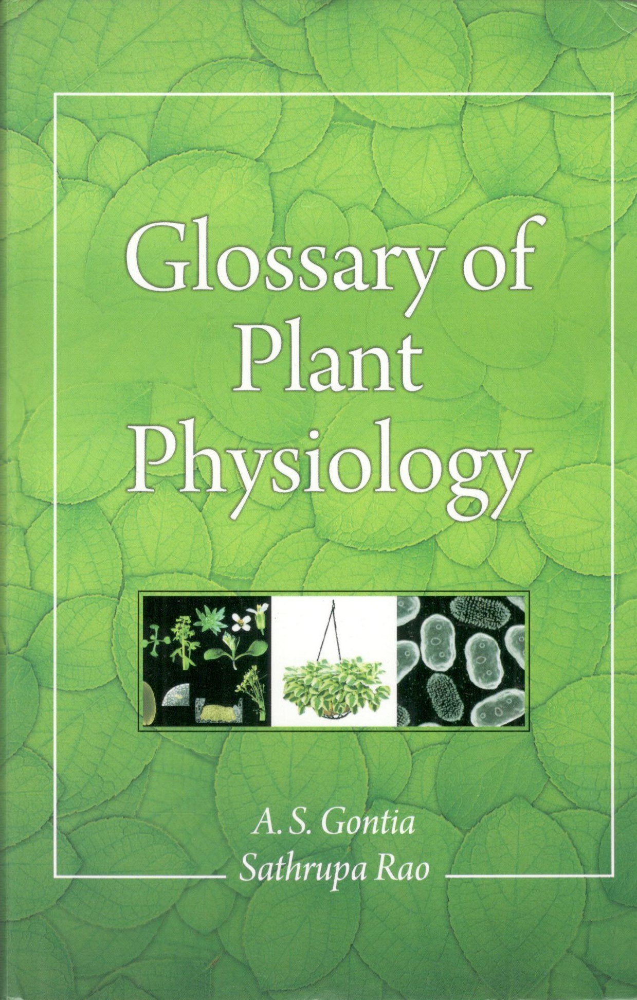 Glossary Of Plant Physiology