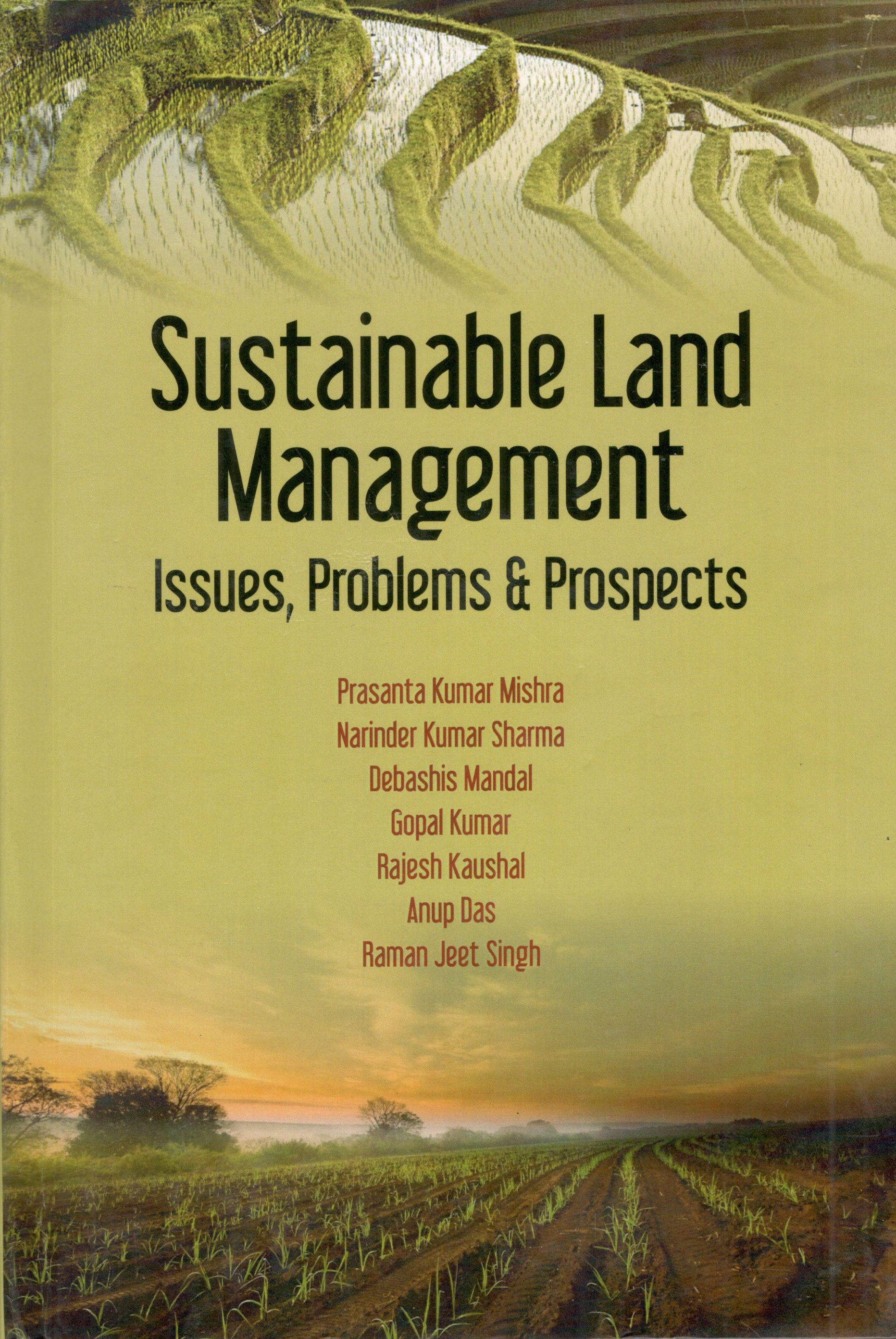 Sustainable Land Management Issues Problems & Prospects