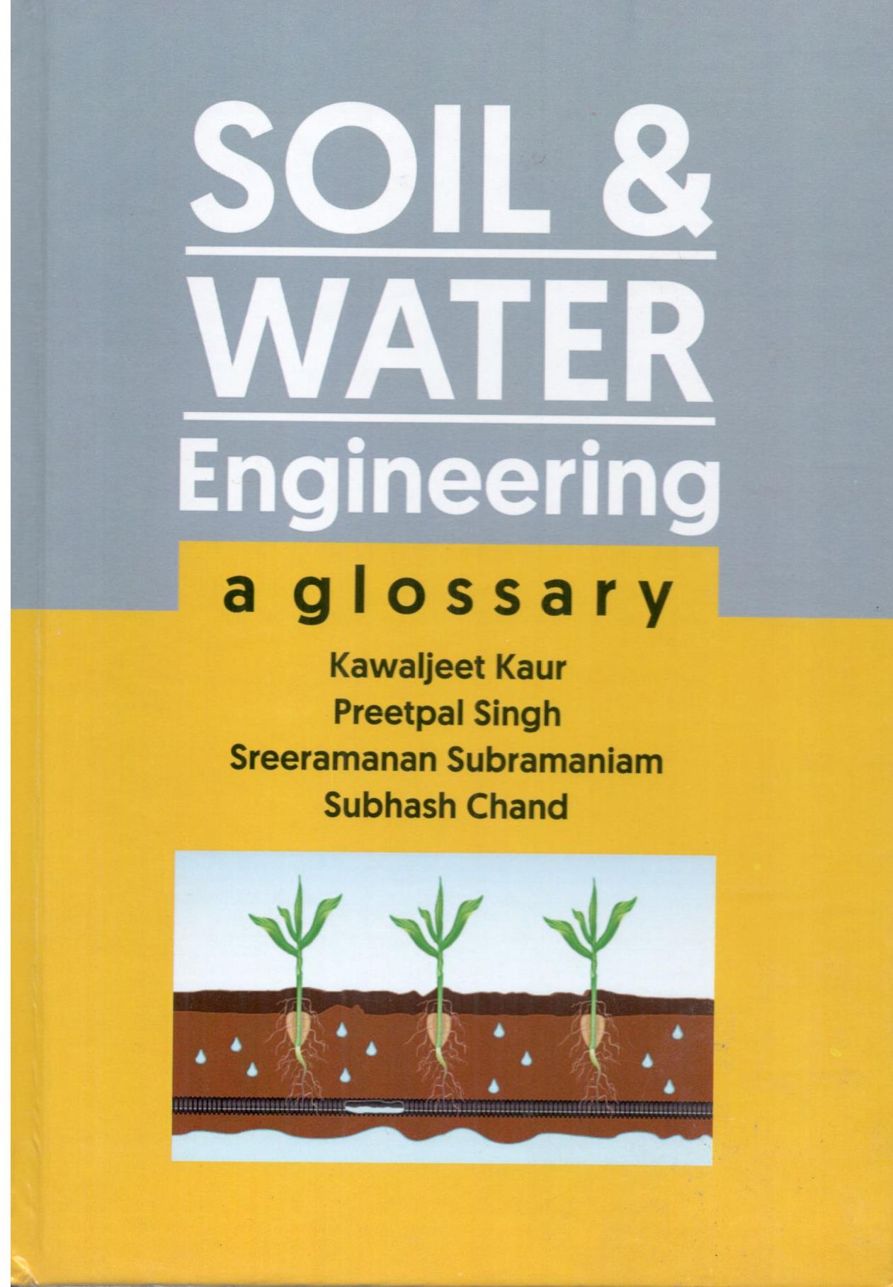 Soil & Water Engineering A Glossary